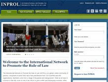 Tablet Screenshot of inprol.org